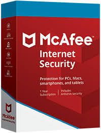 Mcafee internet security 1PC